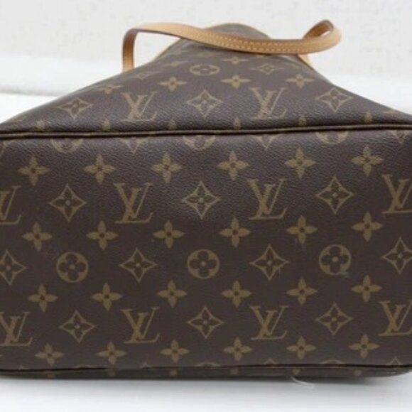 Louis Vuitton Neverfull MM Brown Canvas Monogram Tote Bag SD2189 - Picture 9 of 16